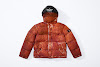 stone island x supreme painted camo crinkle down jacket