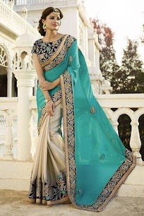 Hot Beautiful Girls Saree - náhled