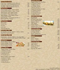 The hunger's kitchen menu 2