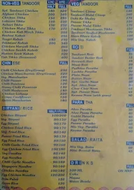 New Vaishno Dhaba menu 2