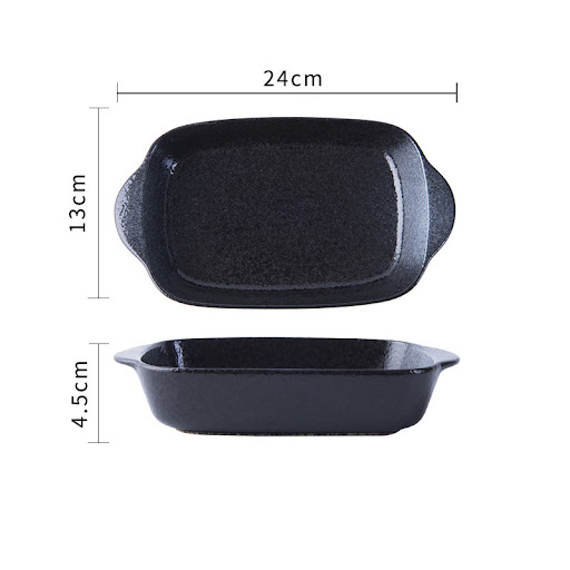 Title 3, Cheese Baked Rice Plate Baking Bowl. Bake delic...