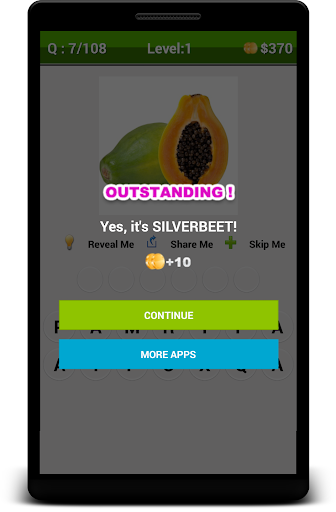 Guess Fruits  Vegetables Quiz