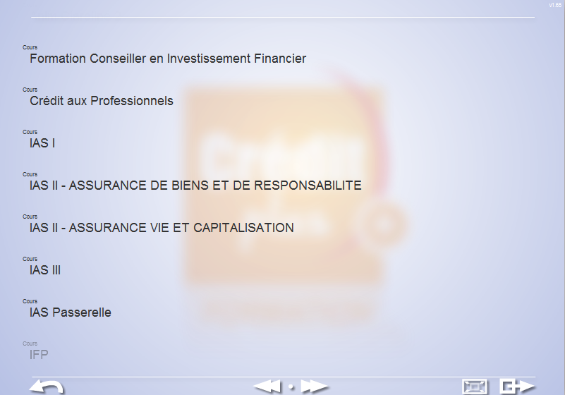 Créforma Screen 2