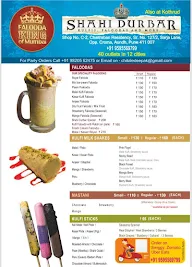 Ice Cream Factory & Shahi Durbar menu 1