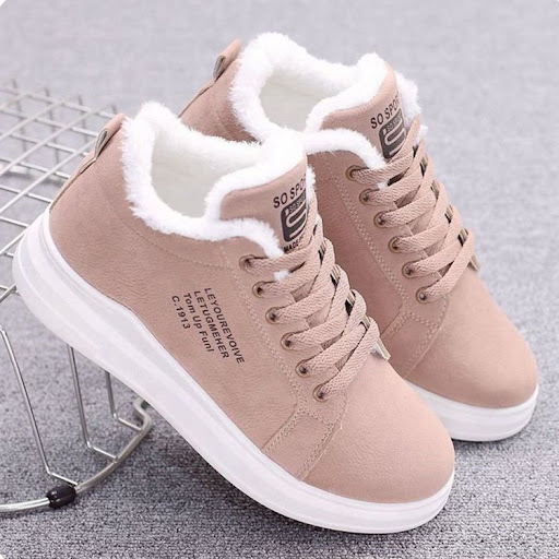 Title 4, Ladies plus velvet padded warm sports shoes for...