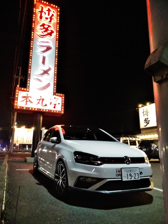 ポロの夜のドライブに関するカスタム事例の投稿画像1枚目