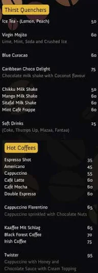 Cafe Blend menu 3