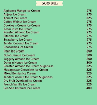 NIC ICE Creams menu 4