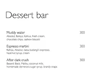 Bistro - Alila Diwa menu 4