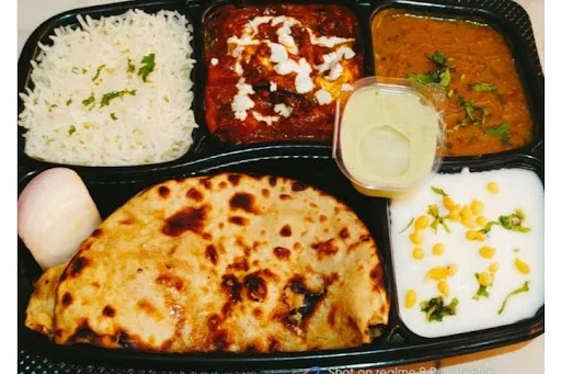 Kadai Paneer Thali