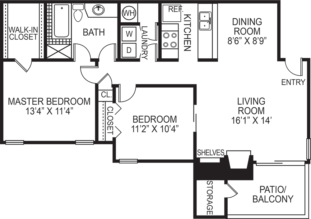 Messina Floorplan Diagram