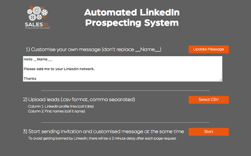 Sales XL: Automated LinkedIn Prospecting