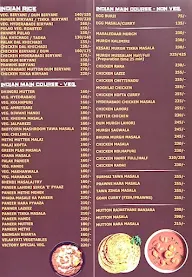 Victory Restaurant menu 1