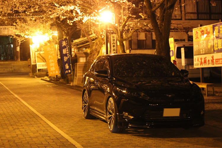 ハリアーのハリアー60・ハリアー60前期・ハリアー・ハリアー乗りと繋がりたい・夜桜に関するカスタム事例の投稿画像5枚目