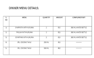 Roja Tea & Tiffin Centre menu 2