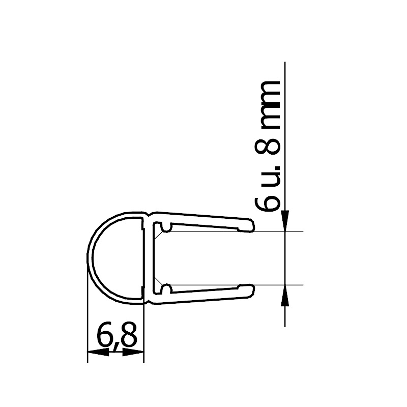 Vertikaldichtung, O-Dichtung