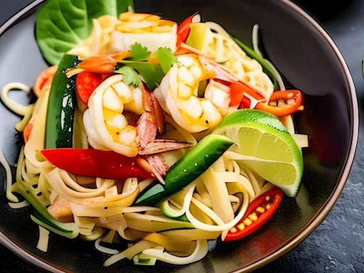 Prawns Pad Thai Noodles