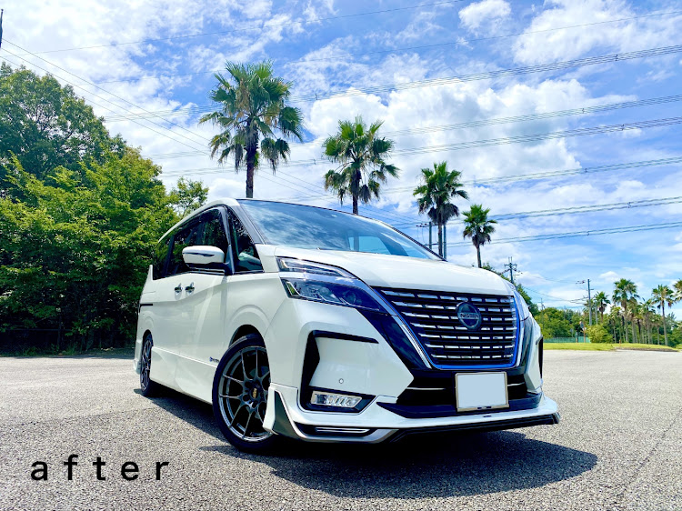 セレナのテイン車高調・フレックスＡ・e-POWER・自画自賛でごめんなさいに関するカスタム事例の投稿画像6枚目