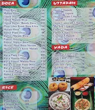 Shree shyam Dosa Wala menu 2