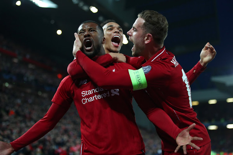 Substitute Georginio Wijnaldum came off the bench after the break to score two goals to inspire Liverpool to a spectacular 4-0 Uefa Champions League second leg win over Barcelona to advance to the finals in Madrid with a 4-3 aggregate victory.