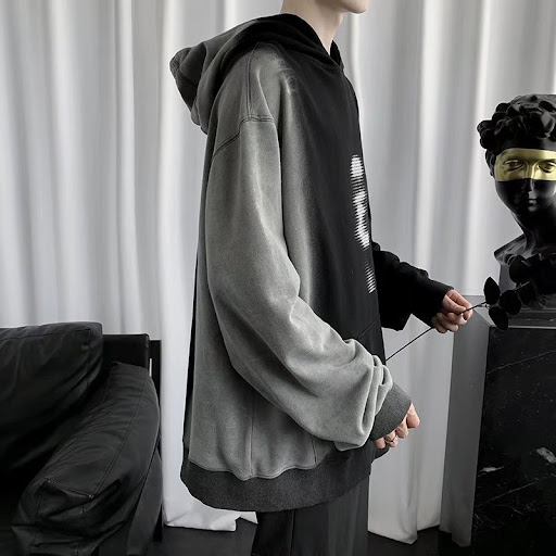 Title 5, Mens Hooded Long Sleeve Hip Hop Trend Personal...