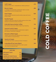 Chelvies Coffee menu 1