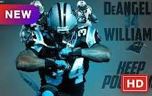 Carolina Panthers Popular NFL HD Theme small promo image