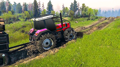 Tractor Pull & Farming Duty Game 2019 screenshots 1