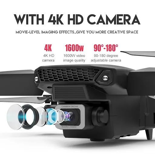 Title 6, 4K Pixel Dual Camera Airplane Toy