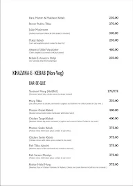 Zest - Amantra Shilpi Resort menu 7