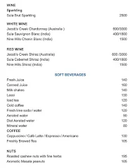 Cafe 55, Park Inn menu 3