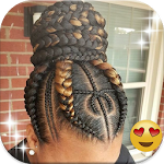 Cover Image of Скачать Cornrow Braids Hairstyle 1.0 APK