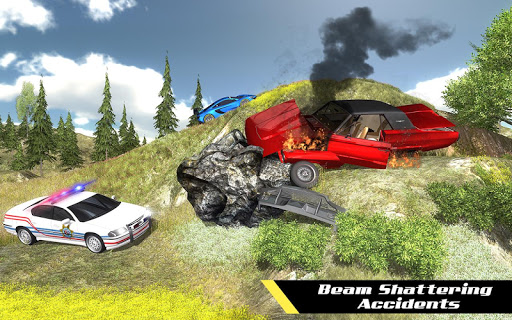 Realistic Car Crash Simulator: Beam Damage Engine