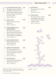 Blue Tokai Coffee Roasters menu 4