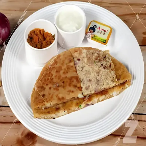 Gobi Lachha Cheese Paratha