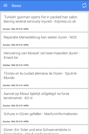 Nachrichten aus Düren Screen 3