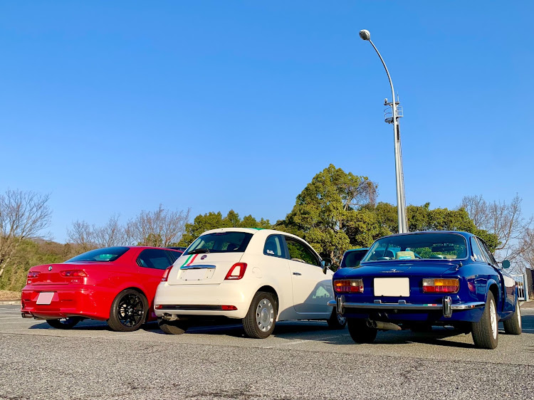 ジュリアのラヴォイタ🇮🇹・第一弾・名阪スポーツランド🏁・イタリア車🇮🇹・旧車の運動会💨💨💨に関するカスタム事例の投稿画像3枚目