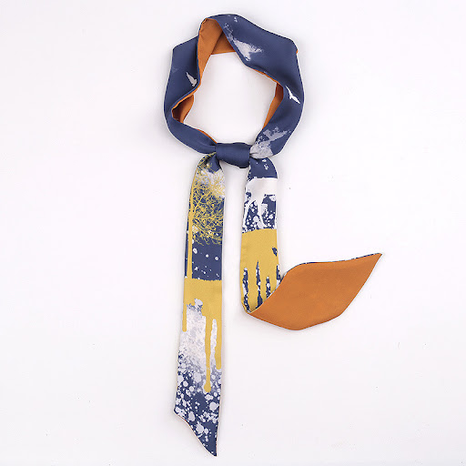 Title 8, Retro Chinese style small silk scarves