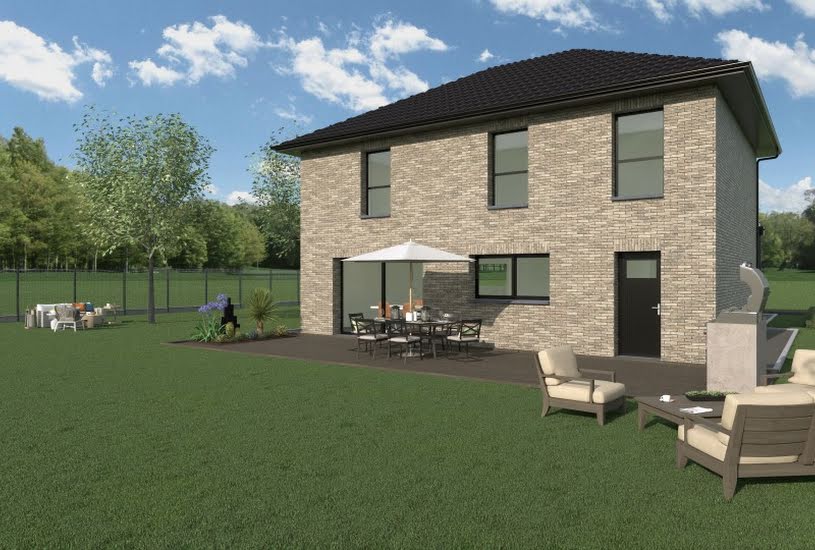  Vente Terrain + Maison - Terrain : 756m² - Maison : 125m² à Mérignies (59710) 