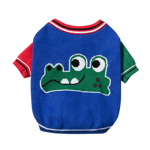 Title 2, Dog Clothes Autumn And Winter New Red Sweater P...