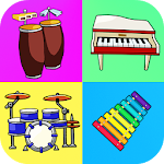 Cover Image of ダウンロード Music Instruments: Kids 35 APK