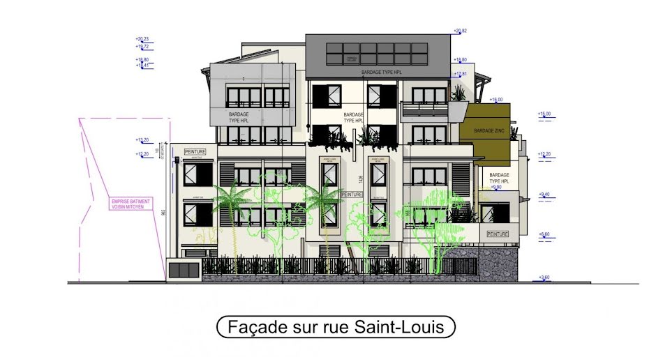 Vente appartement 2 pièces 48 m² à Saint paul (97460), 293 000 €