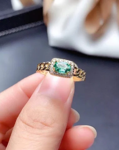 Anello Smeraldo Fashion da Donna Gi - 1
