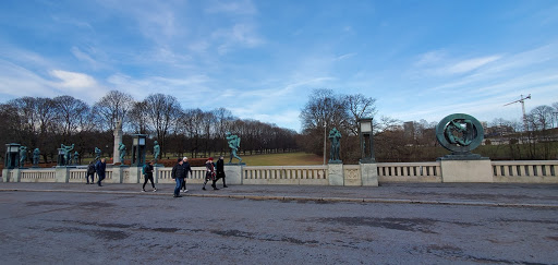 Vigeland Park & Random Sculptures around Oslo Norway 2020