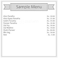 Mini Paharganj Restaurant menu 2