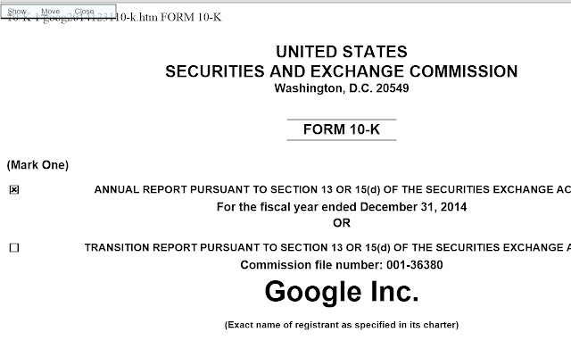 SEC Filings Search