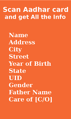 Aadhaar card Scannerのおすすめ画像1