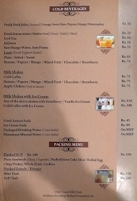 Cafe Bagdadi menu 2