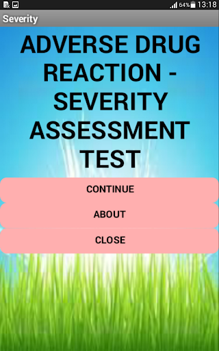 Adverse Drug ReactionSeverity