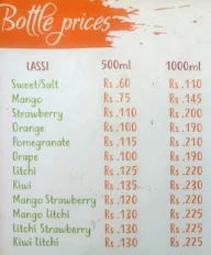 Lassi Club menu 2